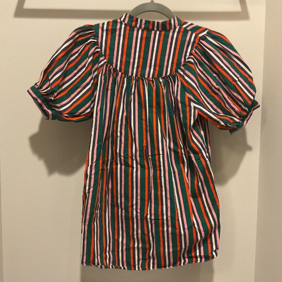 Girl's stem striped dress size 7 - Picture 3 of 3